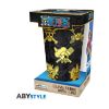 Picture of ABYstyle: One Piece - Gold Skulls Box Premium Large Glass (400ml) (ABYVER329)