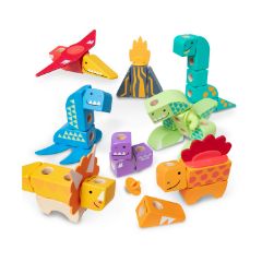 Picture of Melissa & Doug: Blockables - Dino Playset (6074524)